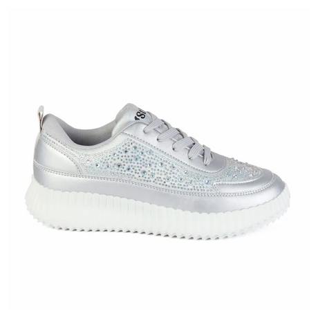 Zapatilla Urbana Mujer 7918 PLATA Sthef