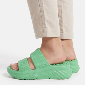 SANDALIA MUJER STHEF CASUAL VERDE 7888
