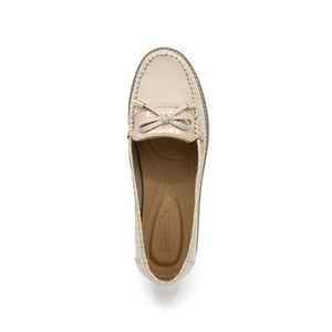 Zapato Casual Mujer Ms761 Vainilla/Dorado Mikaela