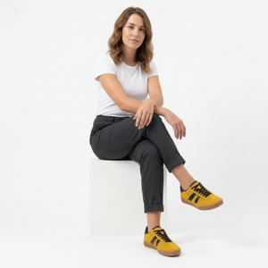 ZAPATILLA MUJER STHEF CASUAL AMARILLO 8142