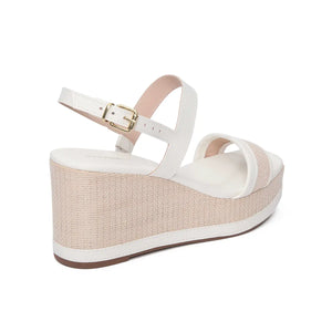 SANDALIA MUJER MIKAELA CASUAL BRANCO 20315-10