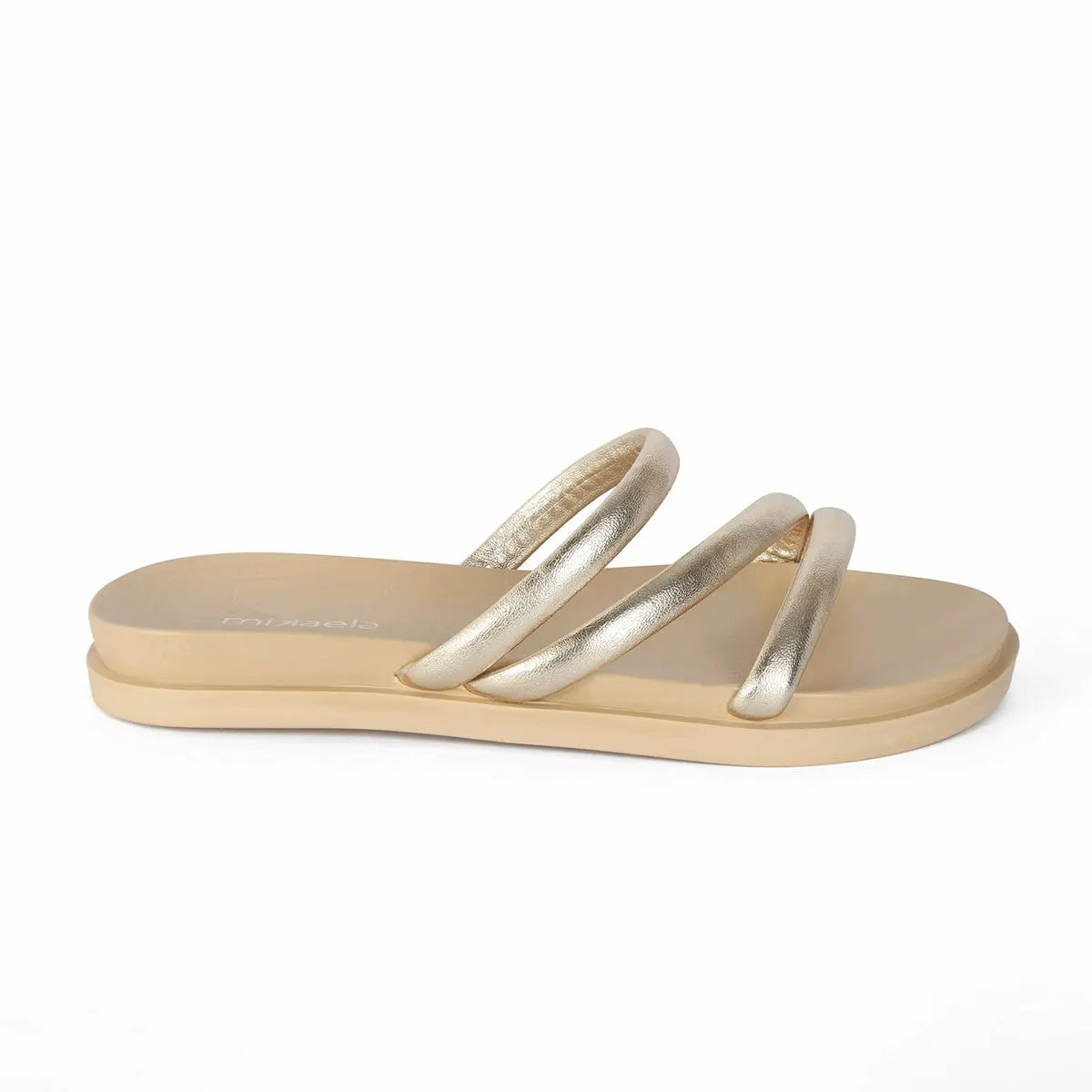 SANDALIA MUJER MIKAELA CASUAL OURO 3033.0315(5)