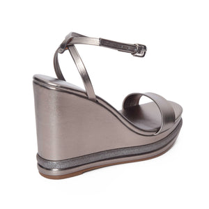 SANDALIA MUJER MIKAELA CASUAL PEWTER 19162-01 30567