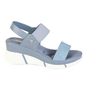 SANDALIA MUJER STHEF CASUAL AZUL 8035