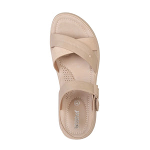 SANDALIA MUJER STHEF CASUAL BEIGE 8002