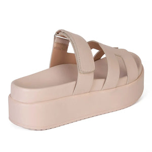 SANDALIA MUJER STHEF CASUAL BEIGE 8005