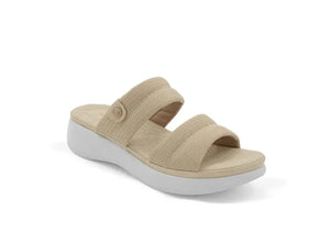 SANDALIA MUJER STHEF CASUAL BEIGE 8027