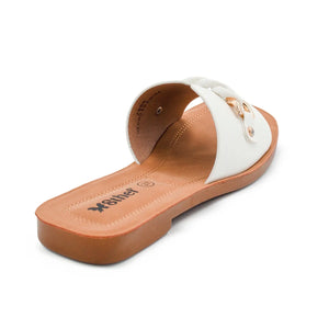 SANDALIA MUJER STHEF CASUAL BLANCO 7996