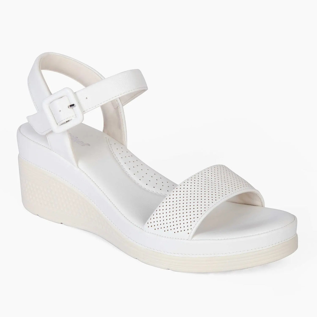 SANDALIA MUJER STHEF CASUAL BLANCO 8003