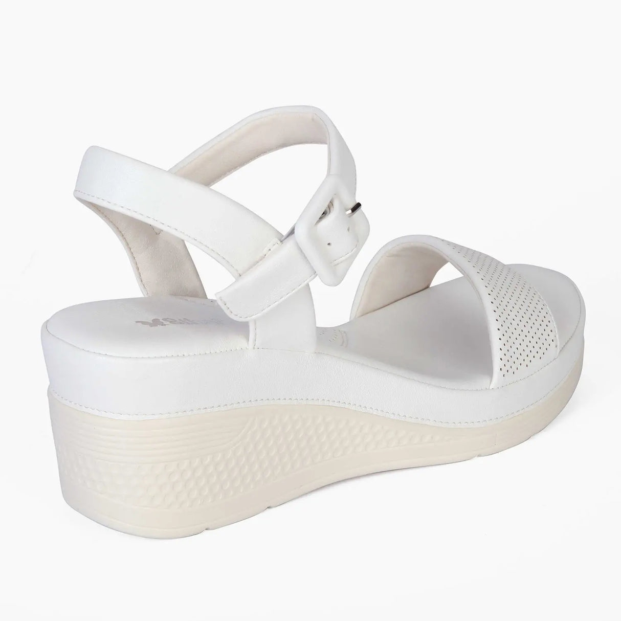 SANDALIA MUJER STHEF CASUAL BLANCO 8003