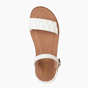 SANDALIA MUJER STHEF CASUAL BLANCO 8010