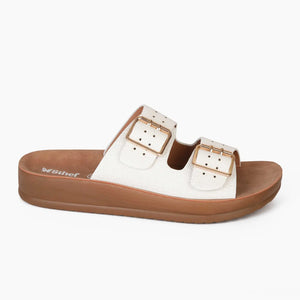 SANDALIA MUJER STHEF CASUAL BLANCO 8015