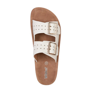 SANDALIA MUJER STHEF CASUAL BLANCO 8015