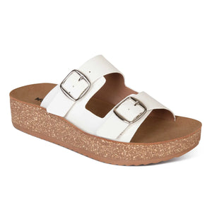 SANDALIA MUJER STHEF CASUAL BLANCO 8018