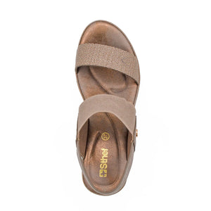 SANDALIA MUJER STHEF CASUAL CAFE 8035