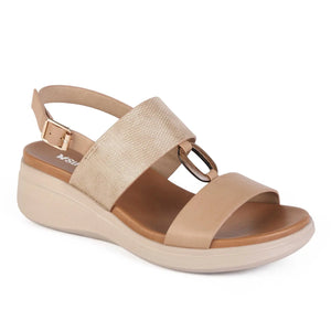 SANDALIA MUJER STHEF CASUAL CAMEL 8014
