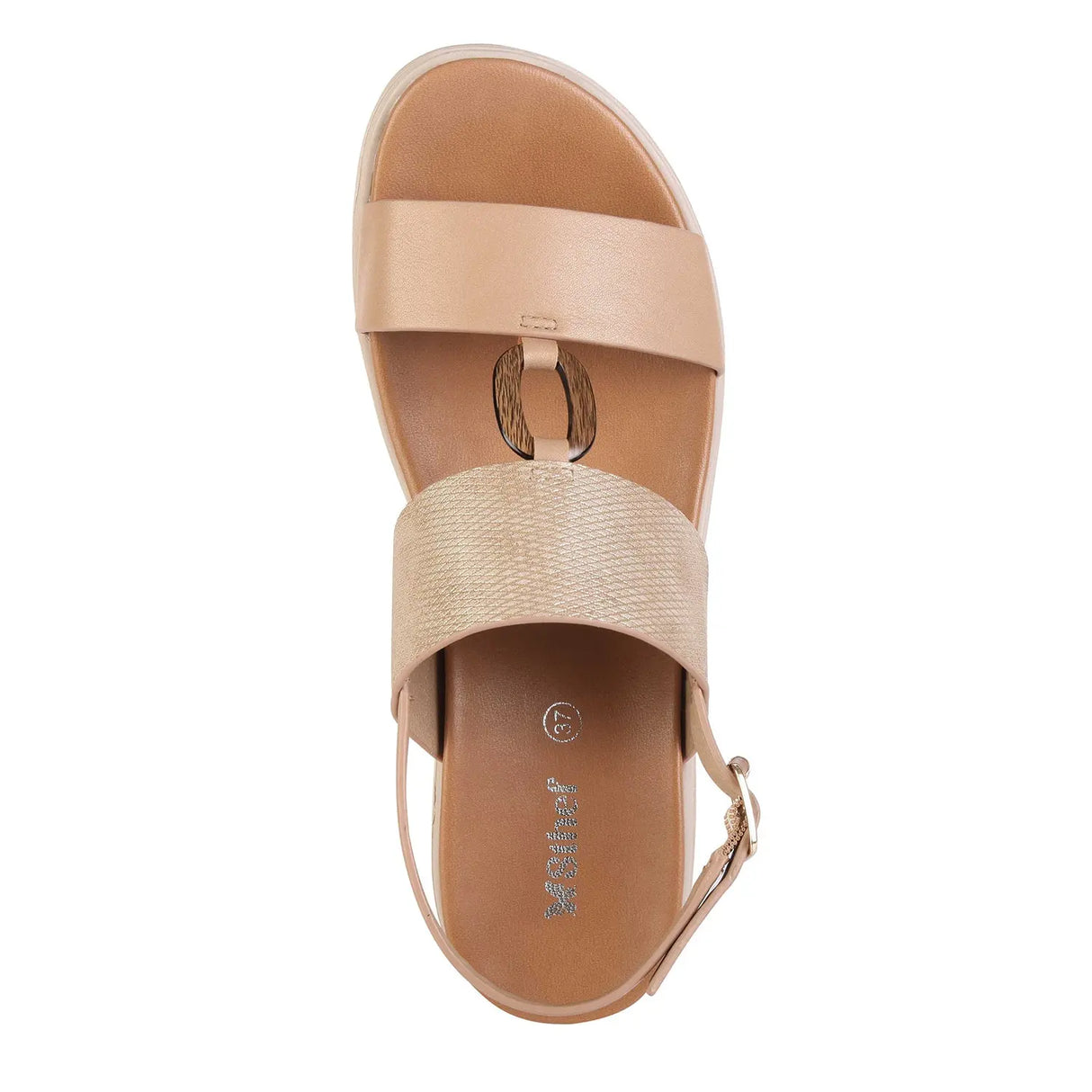 SANDALIA MUJER STHEF CASUAL CAMEL 8014