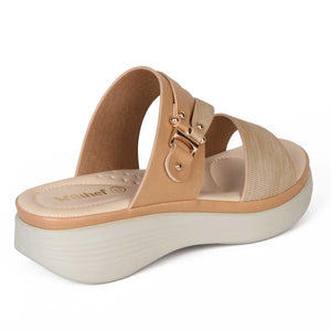 SANDALIA MUJER STHEF CASUAL CAMEL 8028