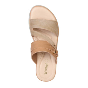 SANDALIA MUJER STHEF CASUAL CAMEL 8028