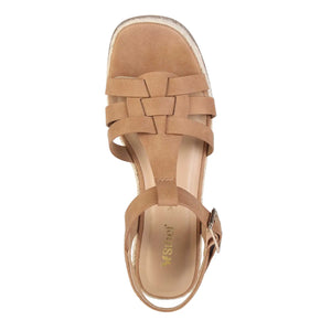 SANDALIA MUJER STHEF CASUAL CAMEL 8032