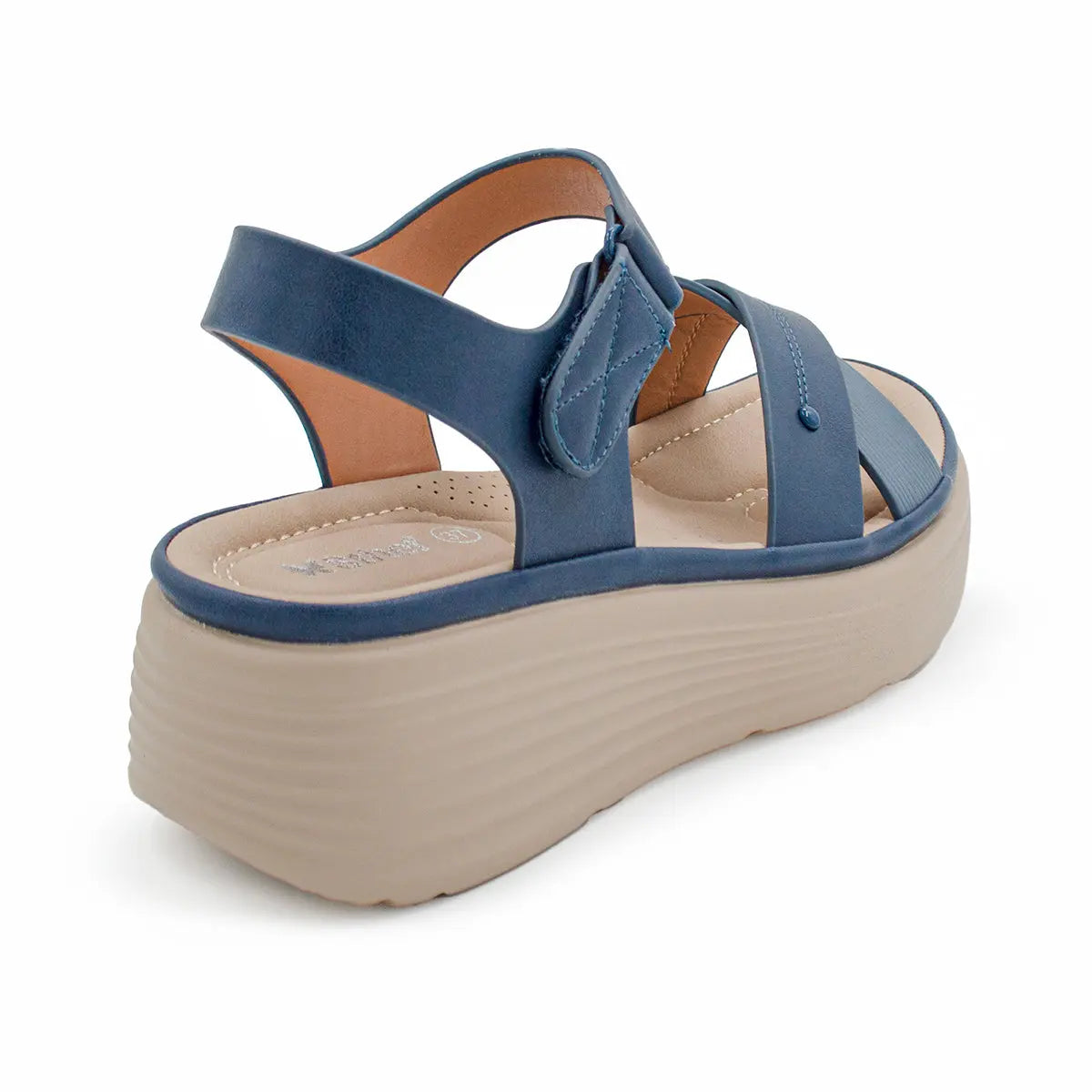 SANDALIA MUJER STHEF CASUAL DENIM 8002