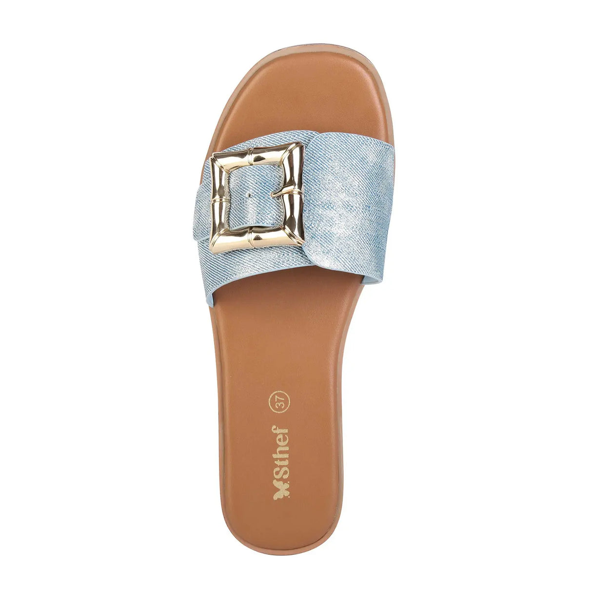 SANDALIA MUJER STHEF CASUAL JEANS 8039