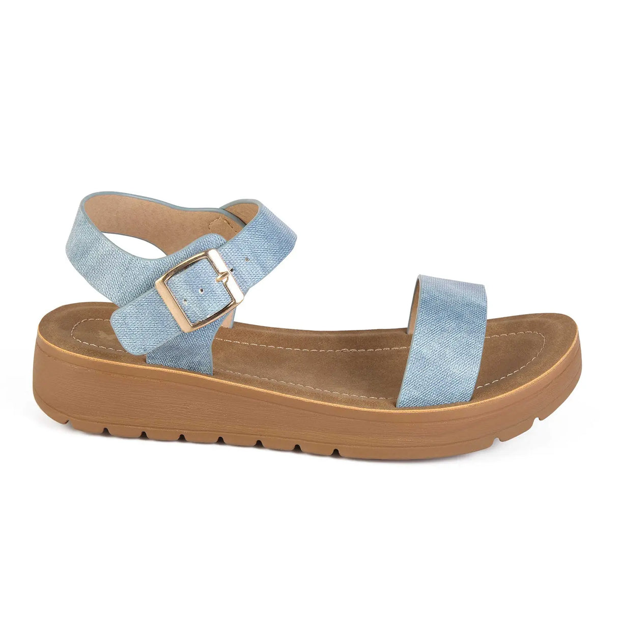 SANDALIA MUJER STHEF CASUAL JEANS 8041