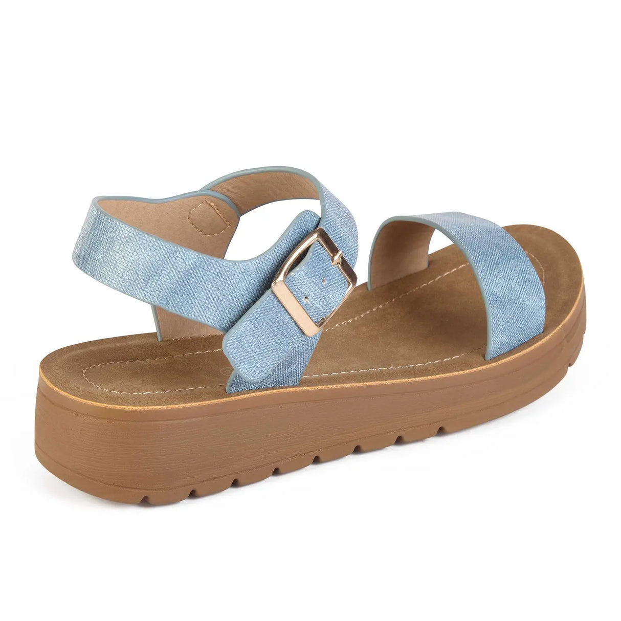 SANDALIA MUJER STHEF CASUAL JEANS 8041