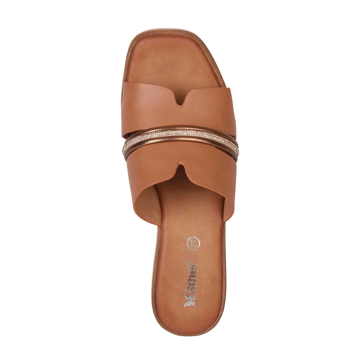 SANDALIA MUJER STHEF CASUAL MARRON 8012