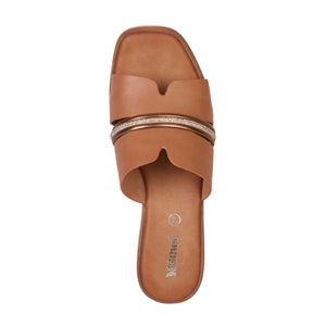 SANDALIA MUJER STHEF CASUAL MARRON 8012