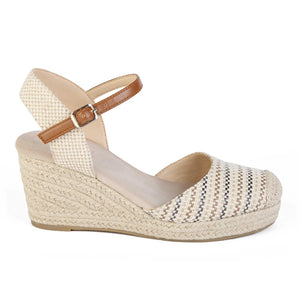 SANDALIA MUJER STHEF CASUAL MARRON 8051