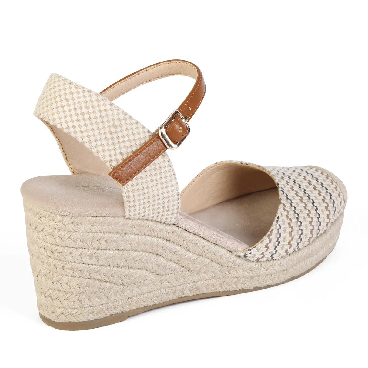 SANDALIA MUJER STHEF CASUAL MARRON 8051