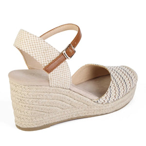 SANDALIA MUJER STHEF CASUAL MARRON 8051