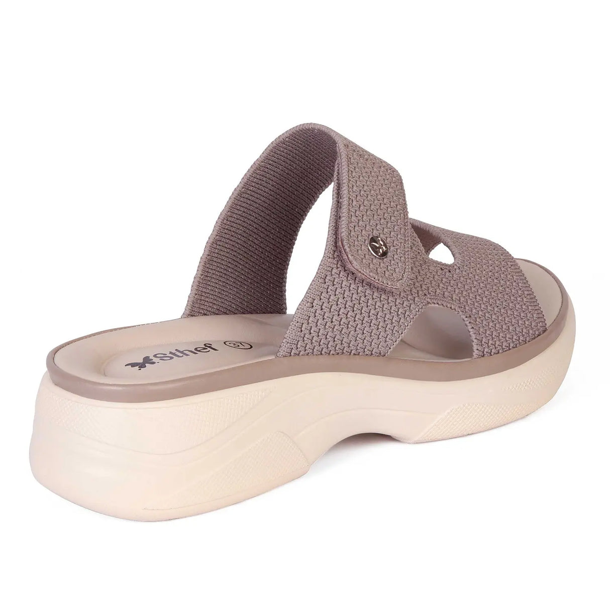 SANDALIA MUJER STHEF CASUAL MAUVE 7987