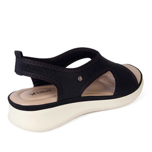 SANDALIA MUJER STHEF CASUAL NEGRO 7989
