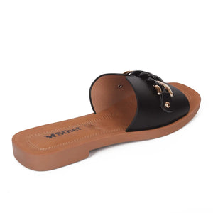 SANDALIA MUJER STHEF CASUAL NEGRO 7996