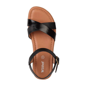 SANDALIA MUJER STHEF CASUAL NEGRO 7999