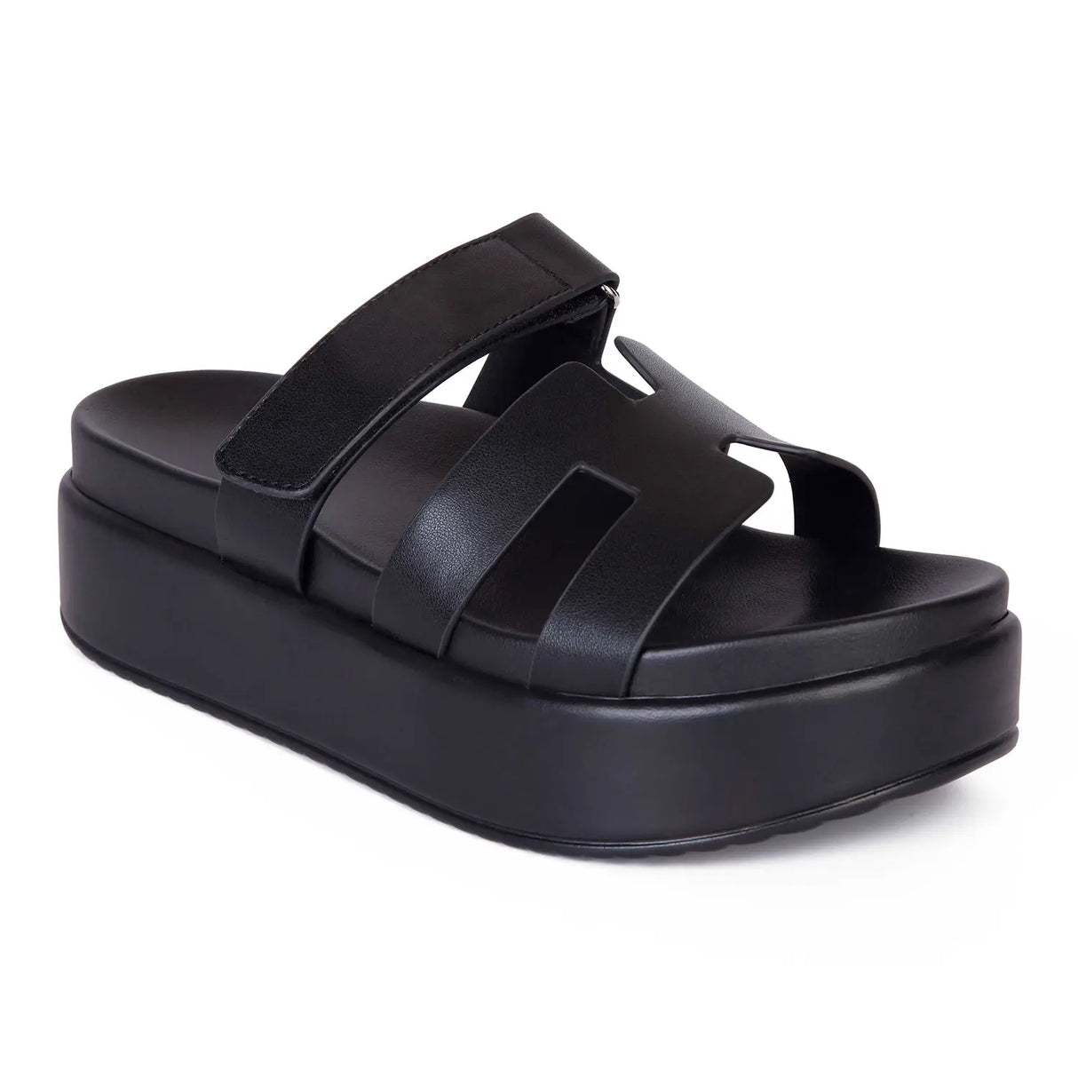 SANDALIA MUJER STHEF CASUAL NEGRO 8005