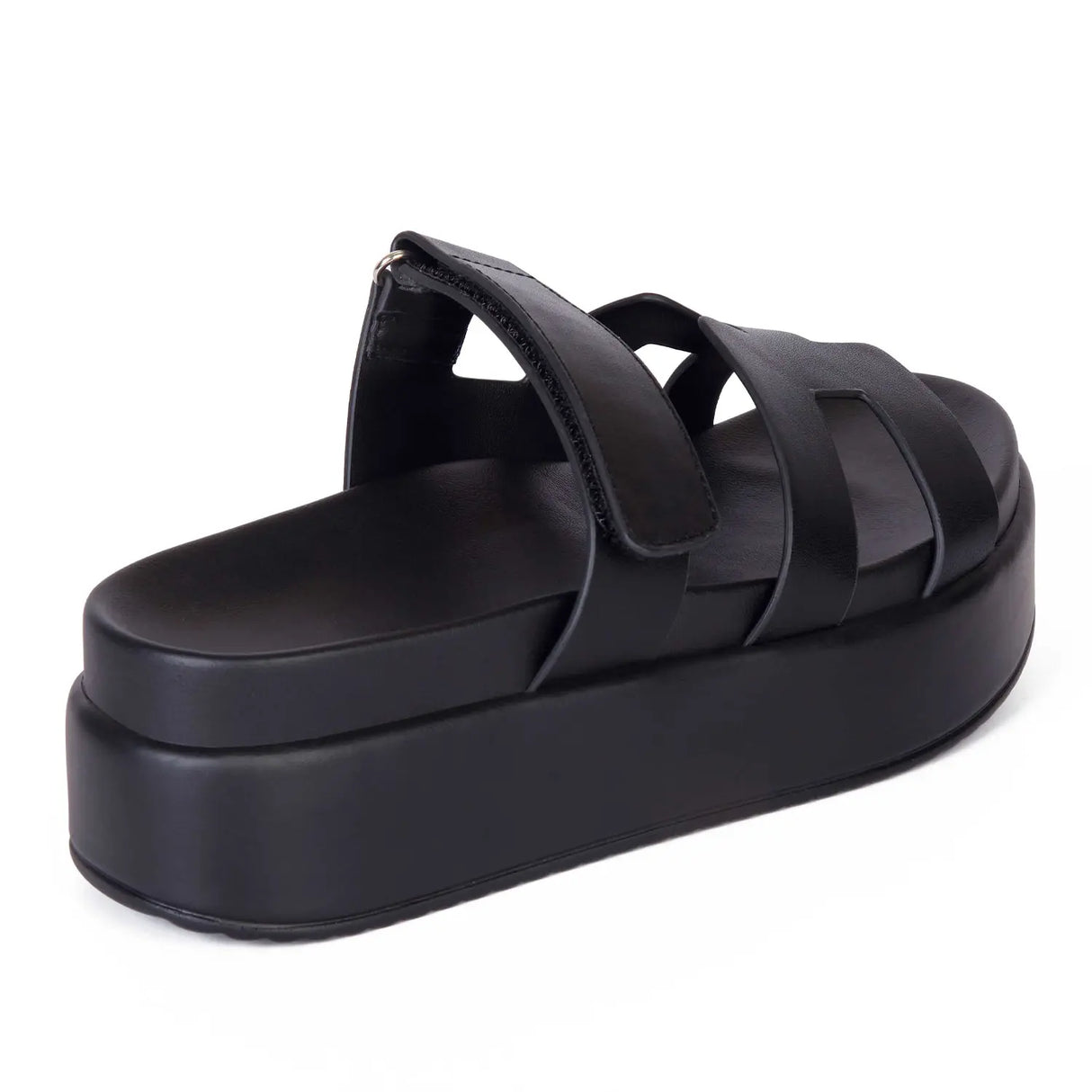 SANDALIA MUJER STHEF CASUAL NEGRO 8005