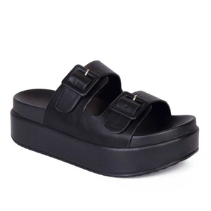 SANDALIA MUJER STHEF CASUAL NEGRO 8006