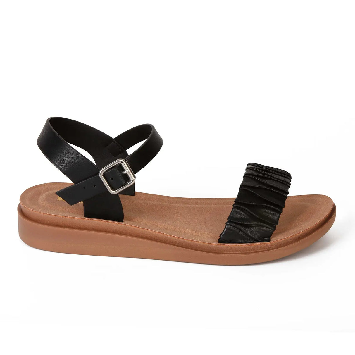 SANDALIA MUJER STHEF CASUAL NEGRO 8010