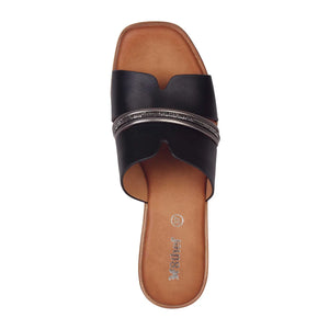 SANDALIA MUJER STHEF CASUAL NEGRO 8012