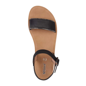 SANDALIA MUJER STHEF CASUAL NEGRO 8017