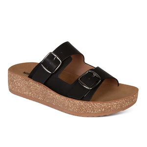 SANDALIA MUJER STHEF CASUAL NEGRO 8018