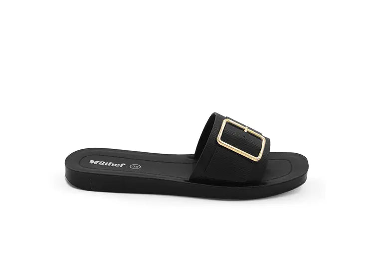SANDALIA MUJER STHEF CASUAL NEGRO 8020