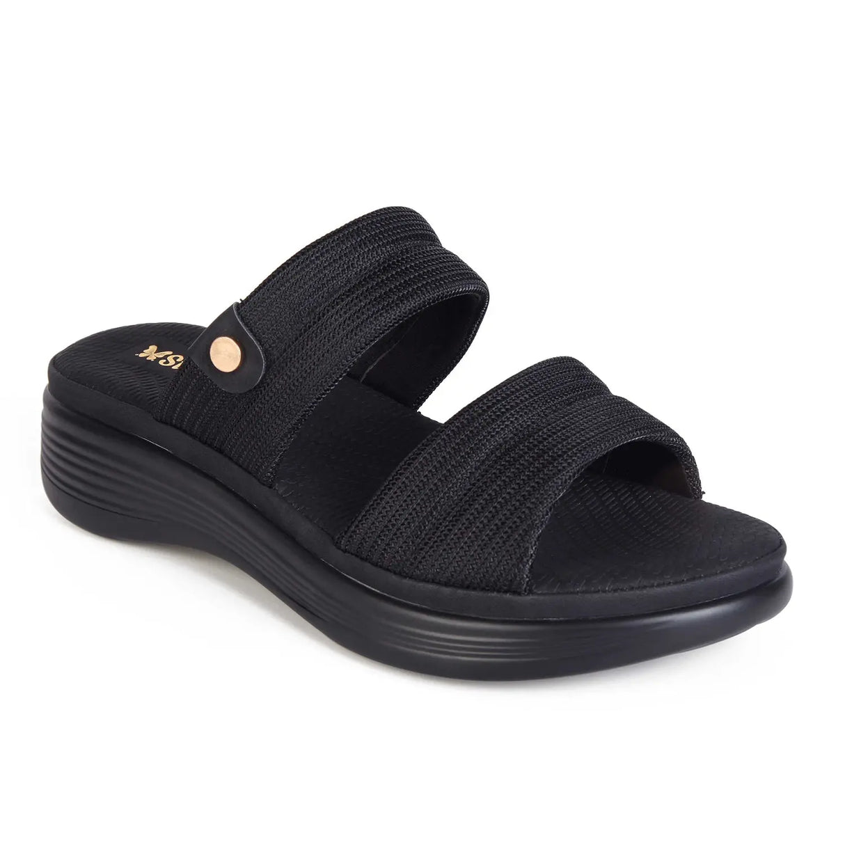 SANDALIA MUJER STHEF CASUAL NEGRO 8027