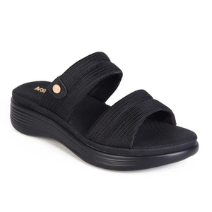 SANDALIA MUJER STHEF CASUAL NEGRO 8027