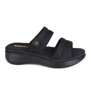 SANDALIA MUJER STHEF CASUAL NEGRO 8027