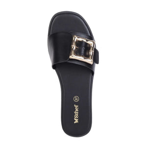 SANDALIA MUJER STHEF CASUAL NEGRO 8039