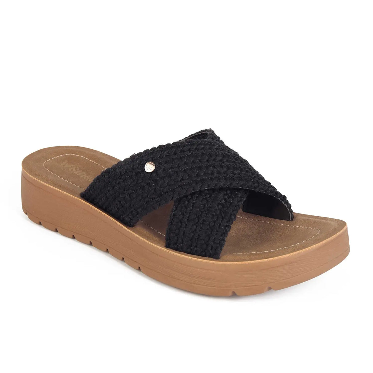 SANDALIA MUJER STHEF CASUAL NEGRO 8040